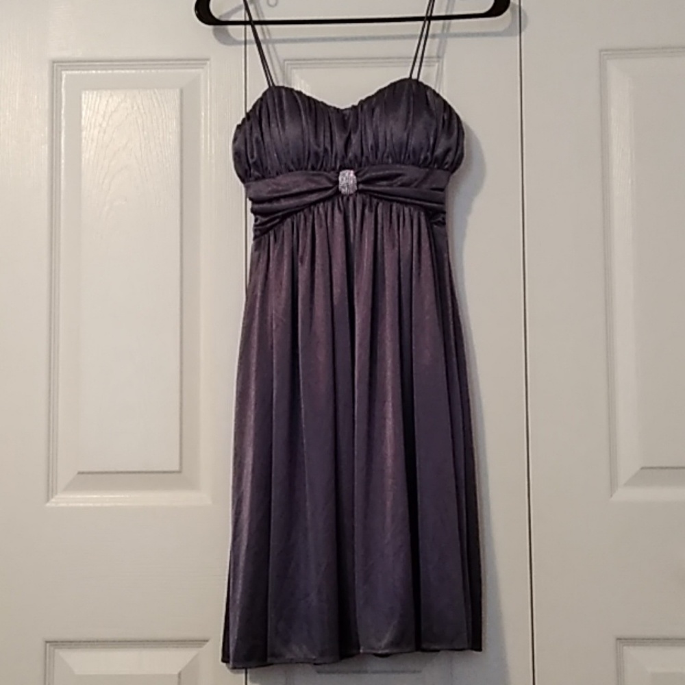 Morgan & co grey dress
